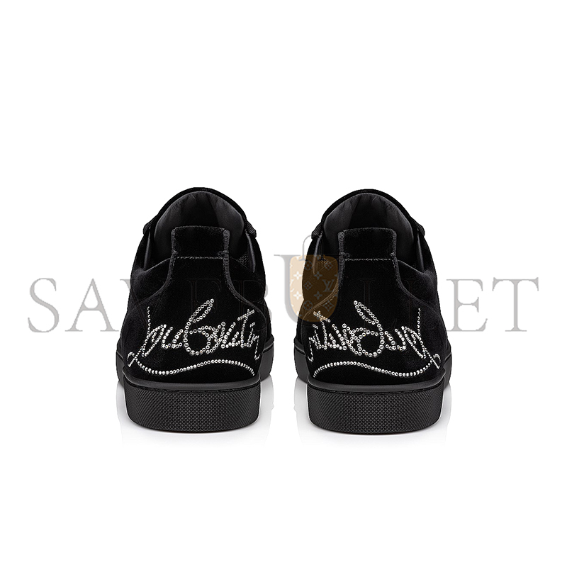 Chr1st1an louboutin l0vis junior suede sneakers 1240127bk1d